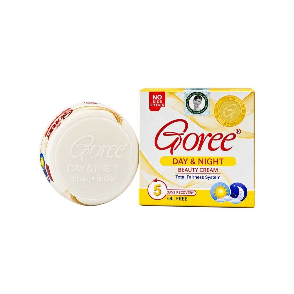 Goree Day & Night Beauty Cream 17g box and cream container