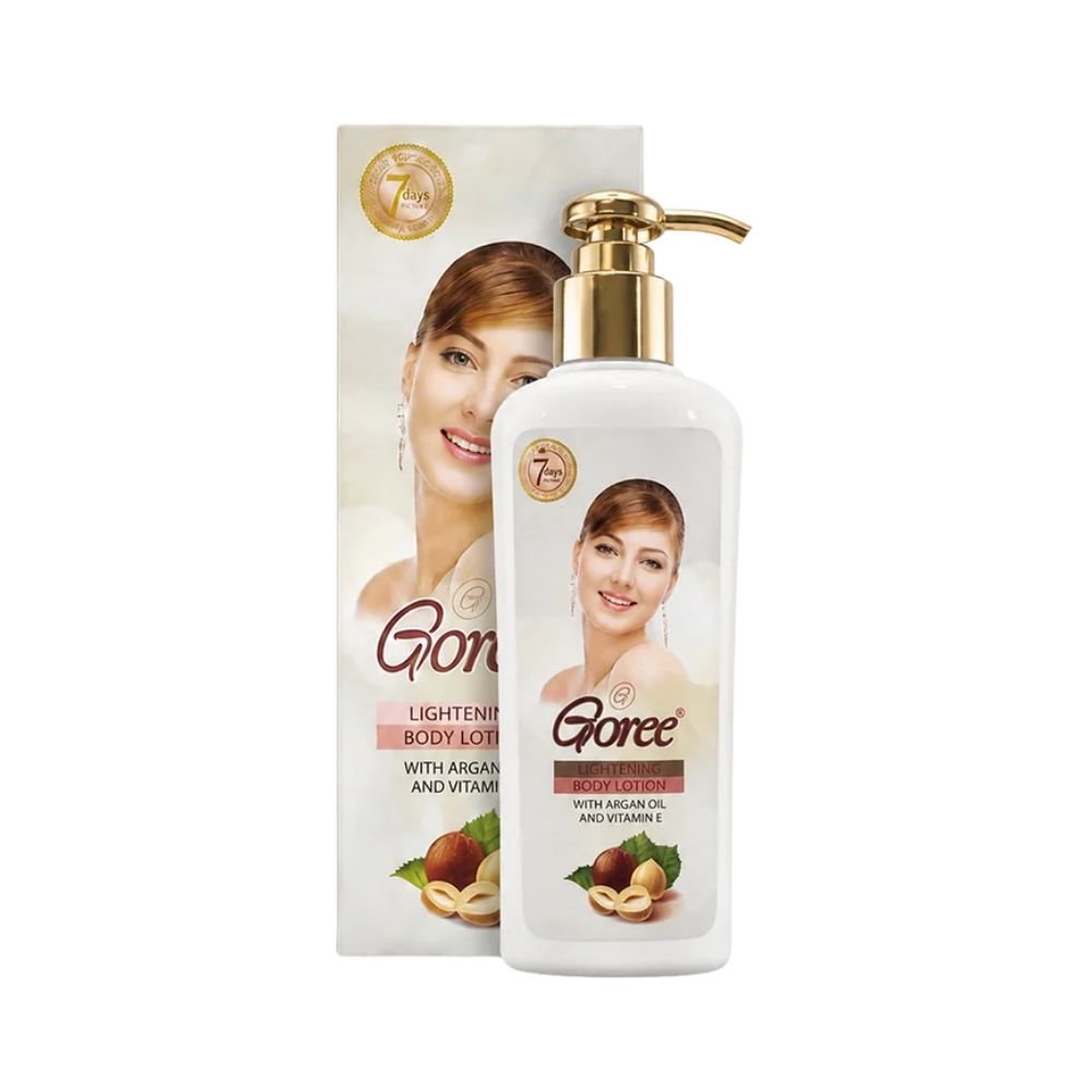 Goree Lightening Body Lotion with Vitamin E and Argan Oil 200ml