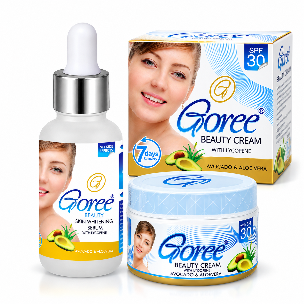Goree Beauty Serum and Cream combo