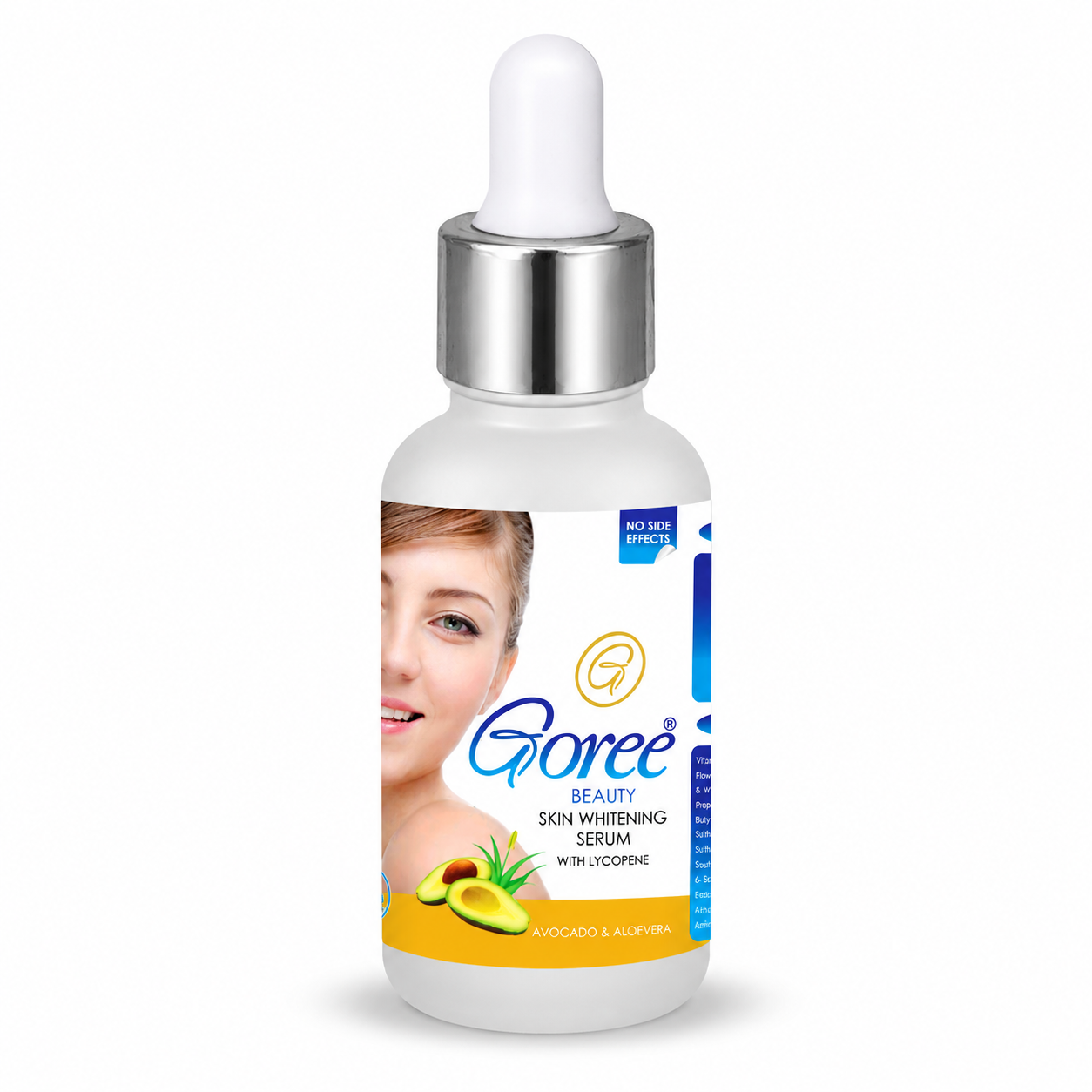 Goree Beauty Skin Whitening Serum with Lycopene bottle